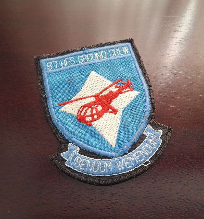 SAAF 87 HFS Ground Crew Patch