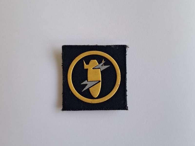 SAAF Mustering Badge - Bomb Disposal