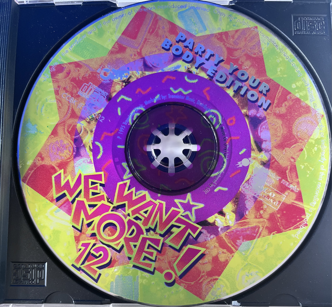 We want more 12 - CD code CCBK (FC) 7332