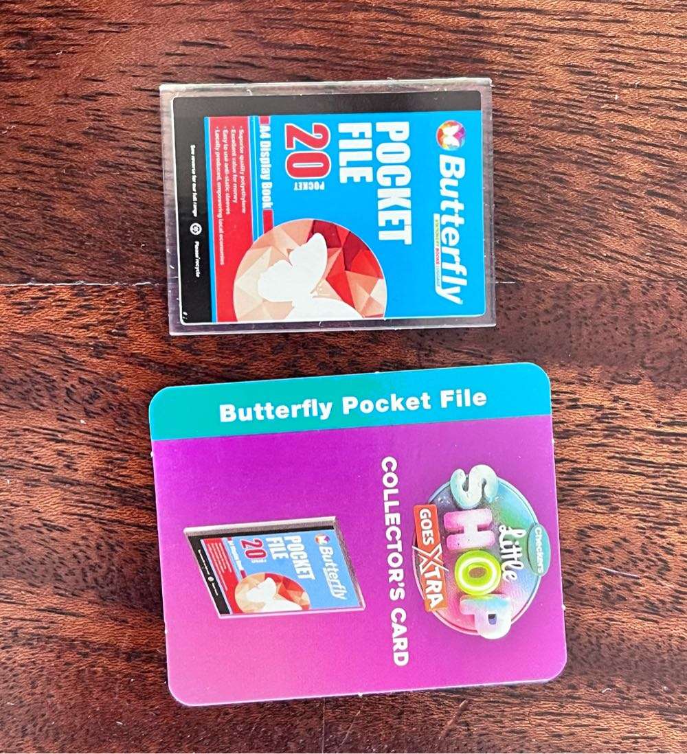 Little Shop Checkers pocket file