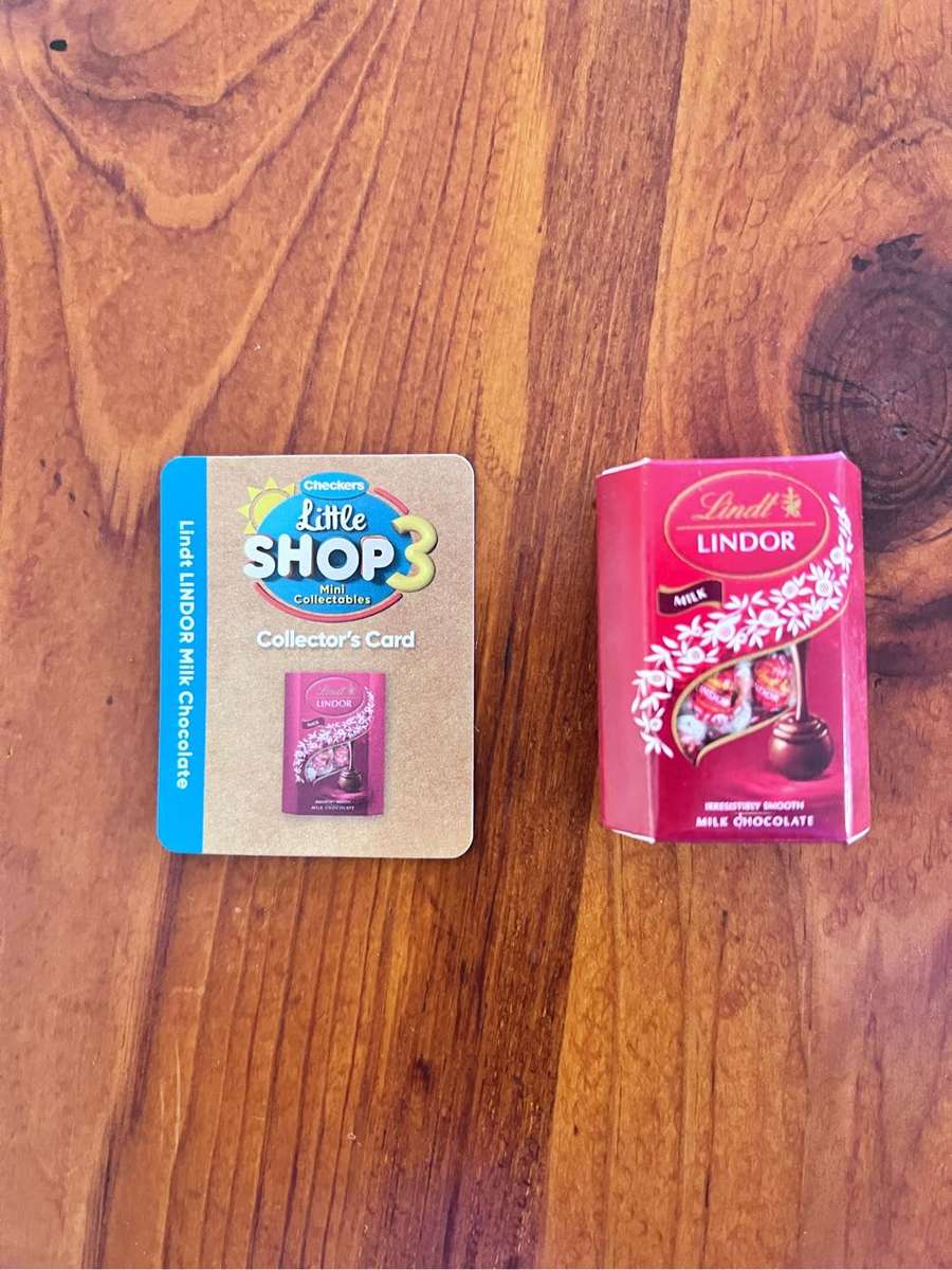Little Shop Checkers Lindt LINDOR Milk Chocolate (mini toy)
