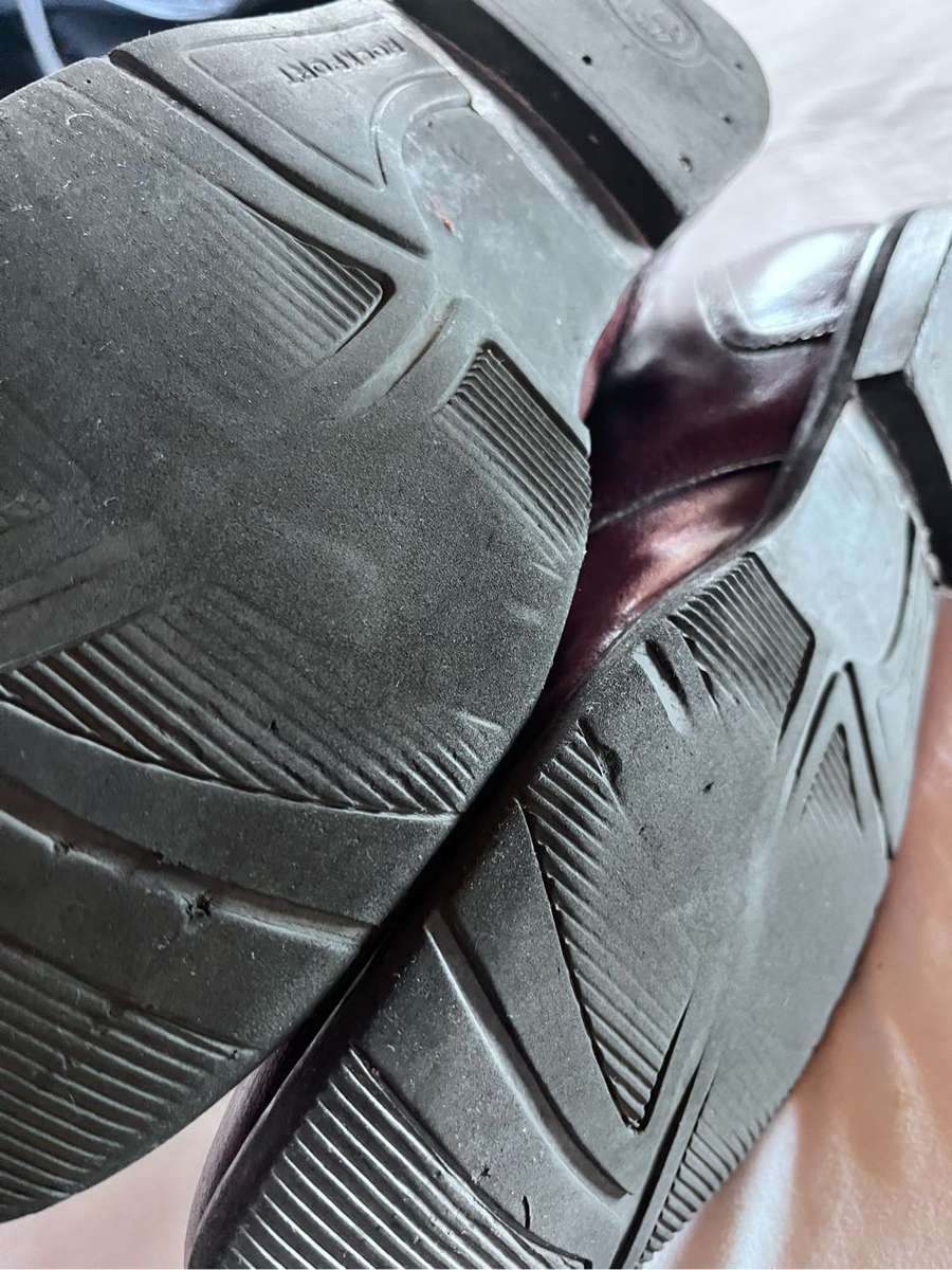 100% leather Rockfort boots mens (size 10, brown)