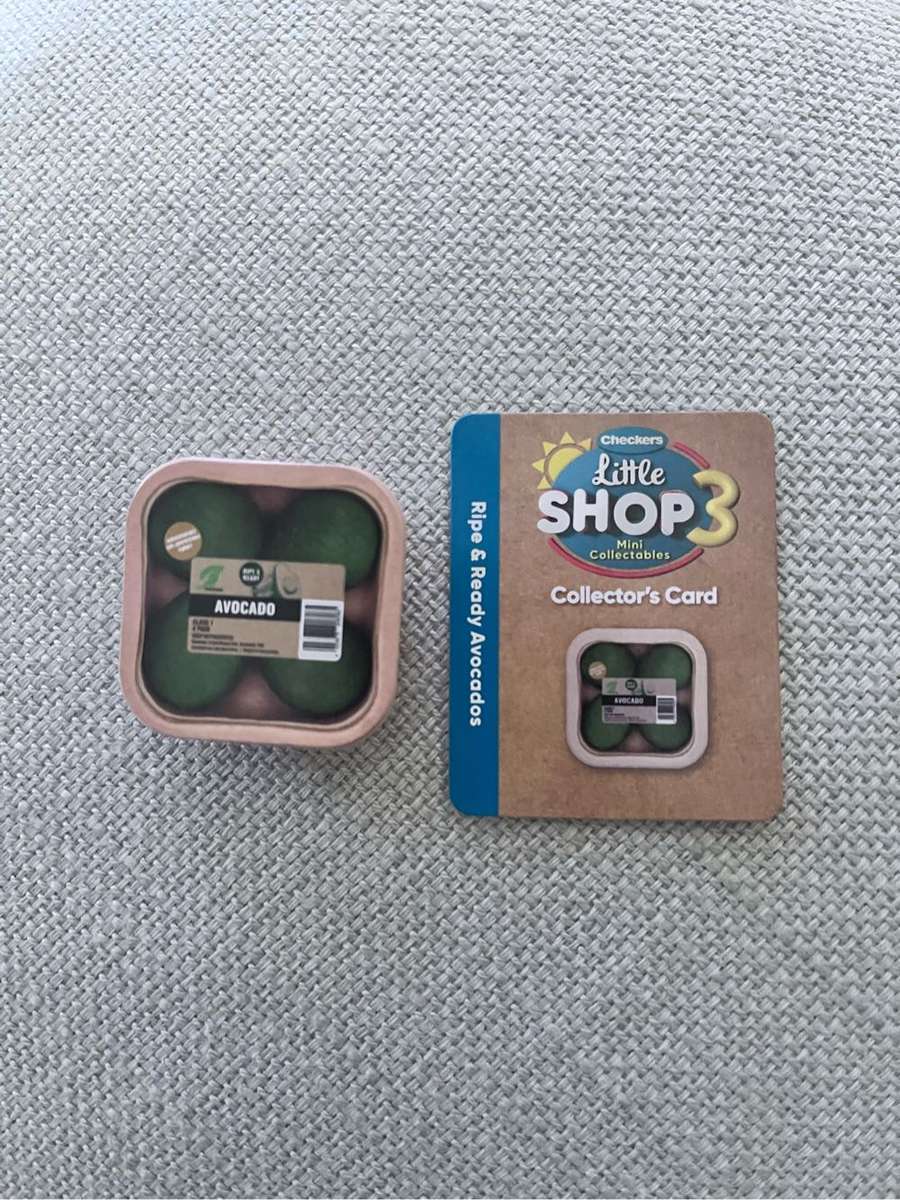 Little Shop Checkers Ripe and ready  (mini toy)