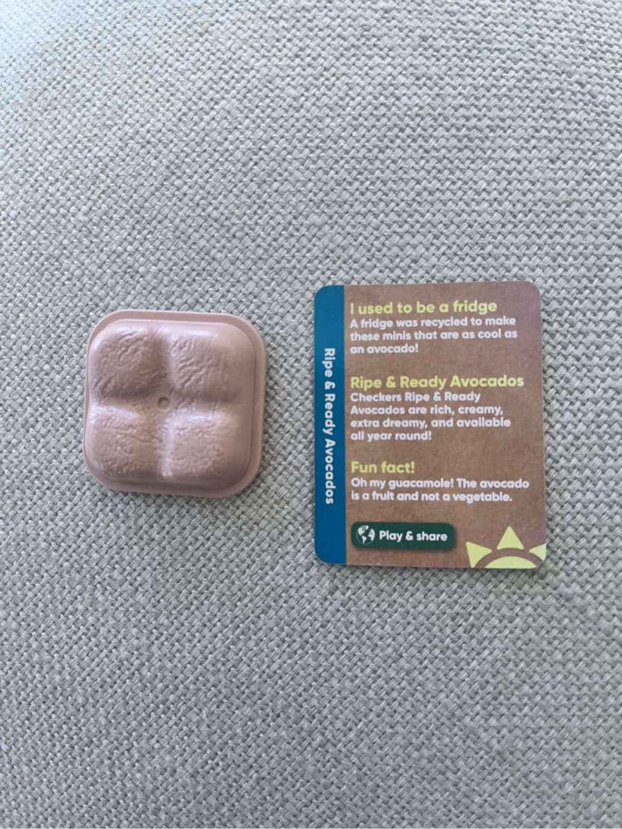 Little Shop Checkers Ripe and ready  (mini toy)