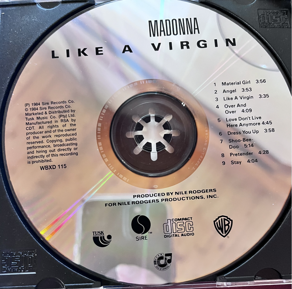 Madonna - Like a Virgin WNXD115