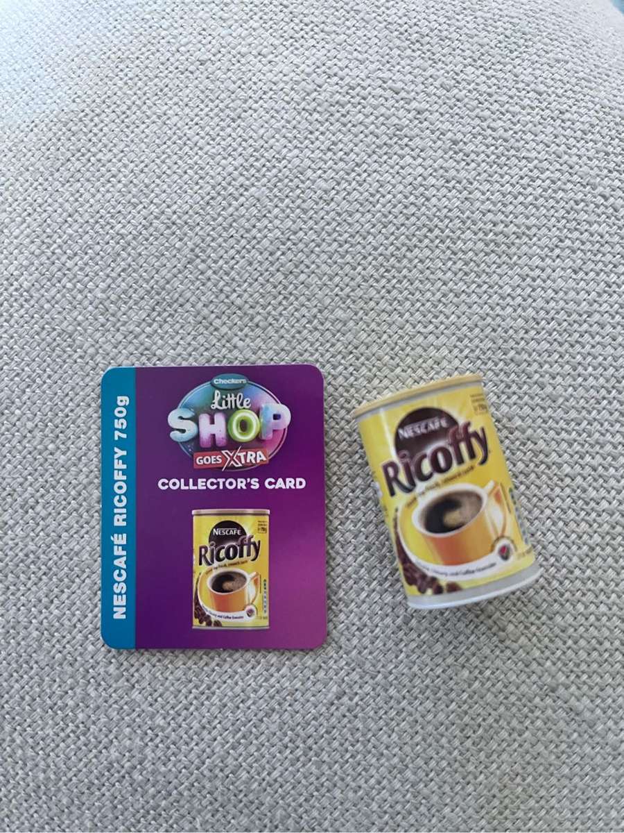 Little Shop Checkers Nescafe Ricoffy (mini toy)