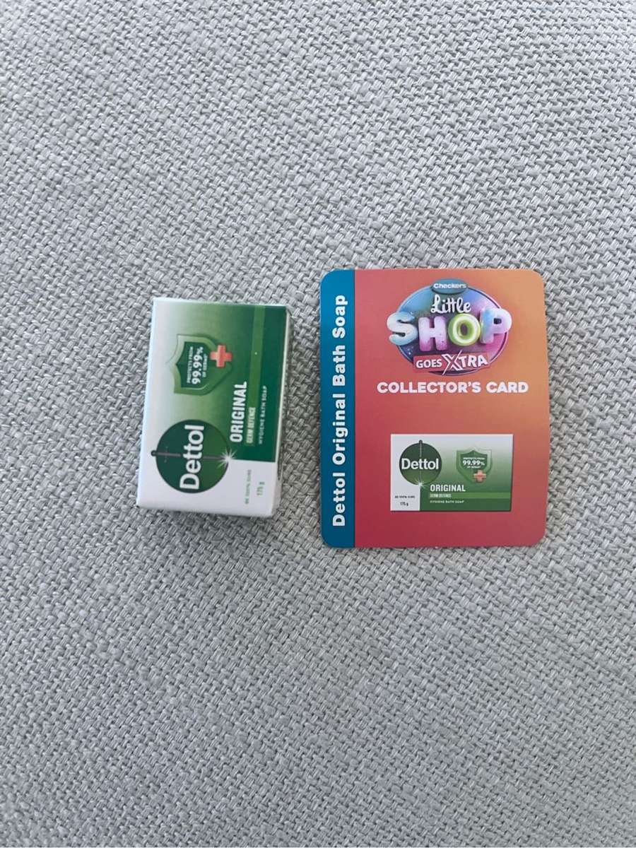 Little Shop Checkers Dettol original bath soap (mini toy)