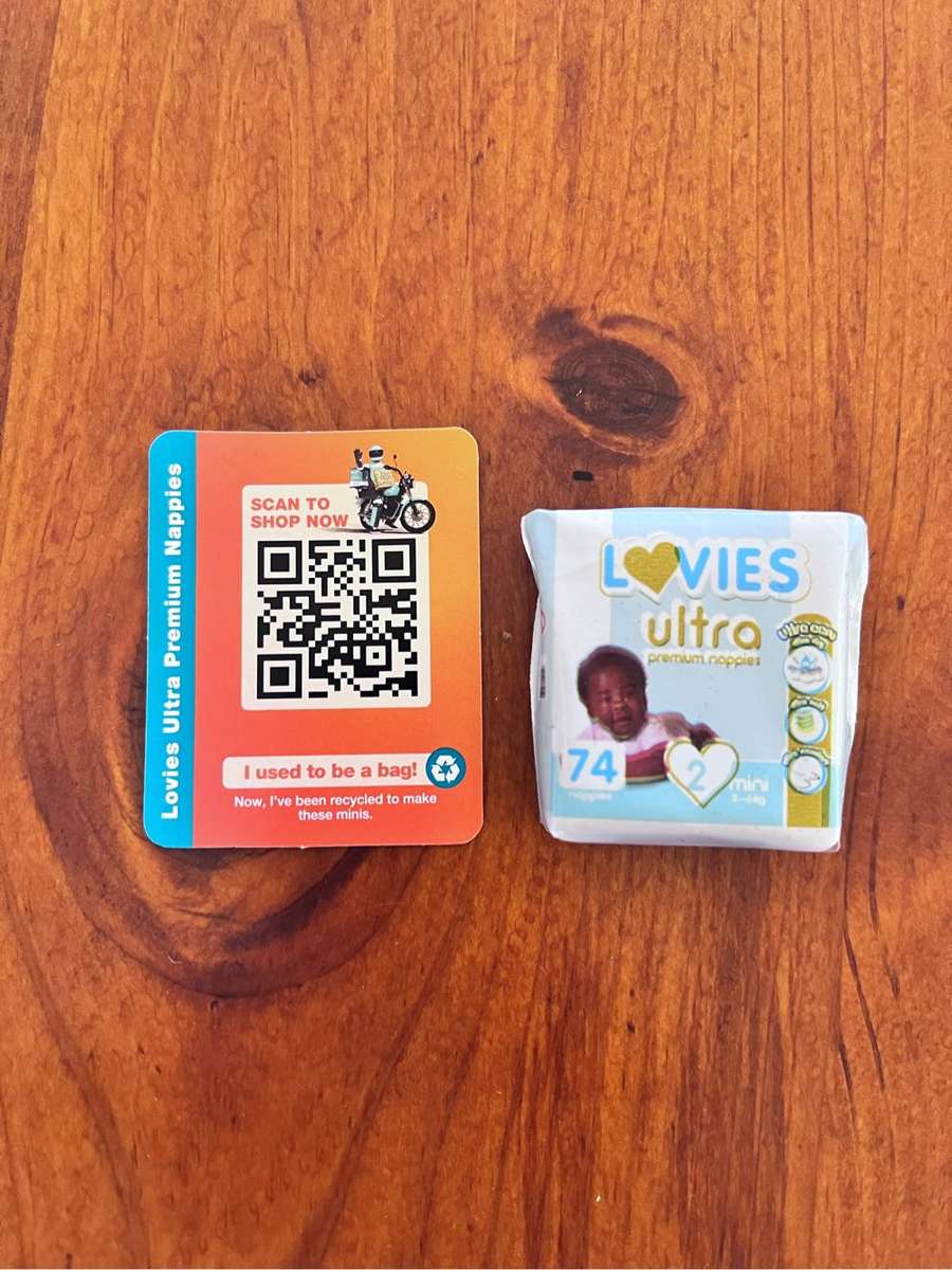 Little Shop Checkers Lovies Ultra Premium Nappies (mini toy)