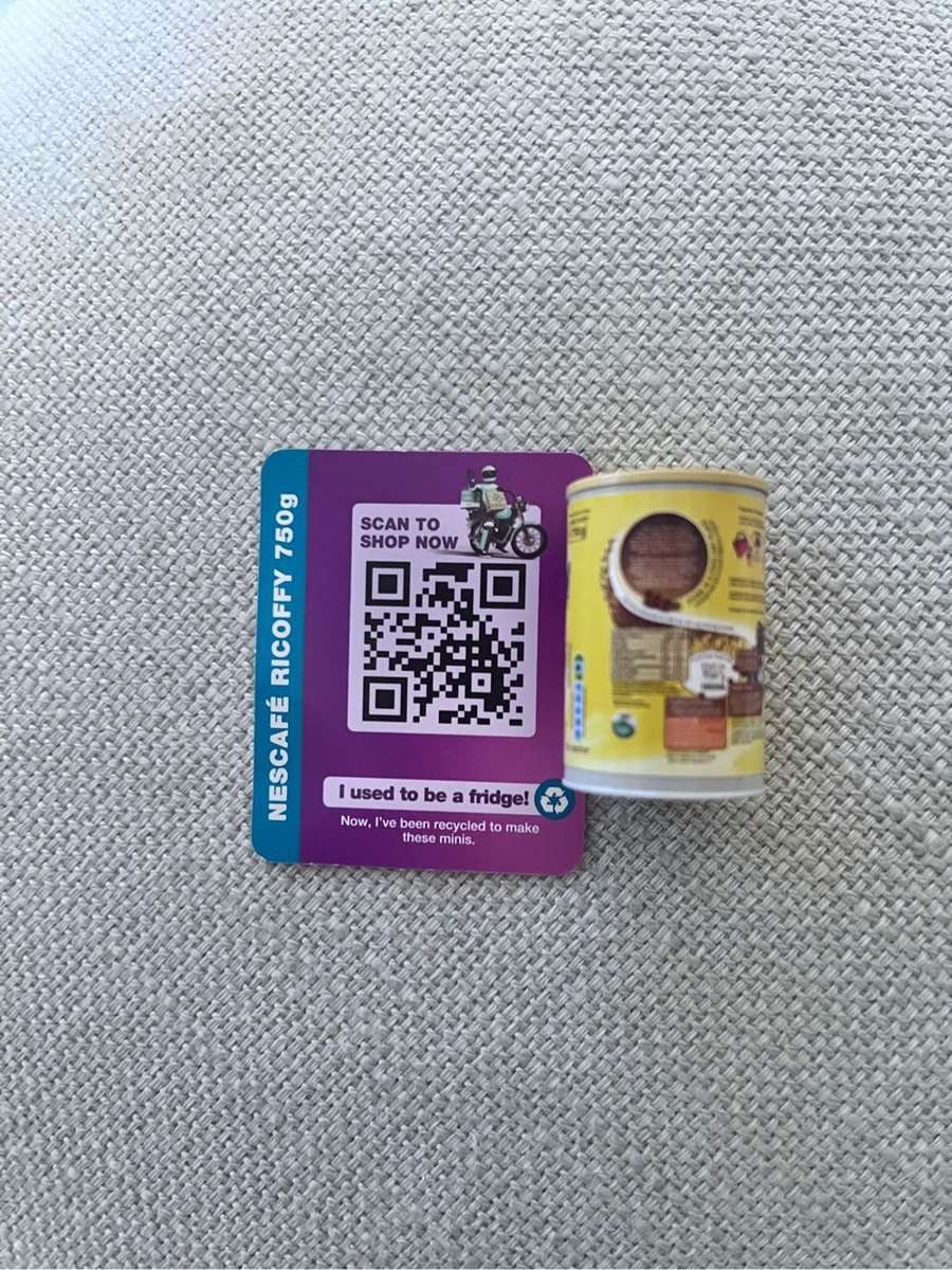 Little Shop Checkers Nescafe Ricoffy (mini toy)