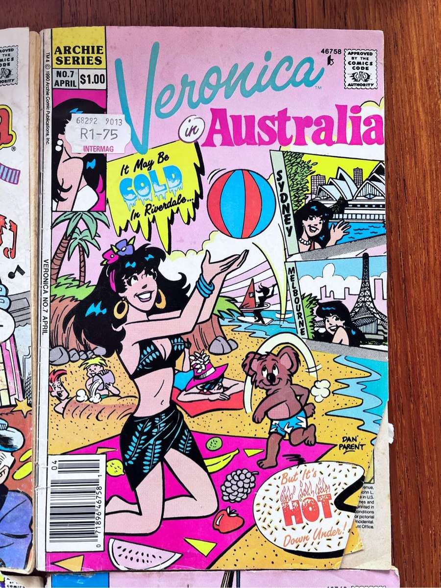 6 Betty and Veronica comics - Archie Series early 1990s