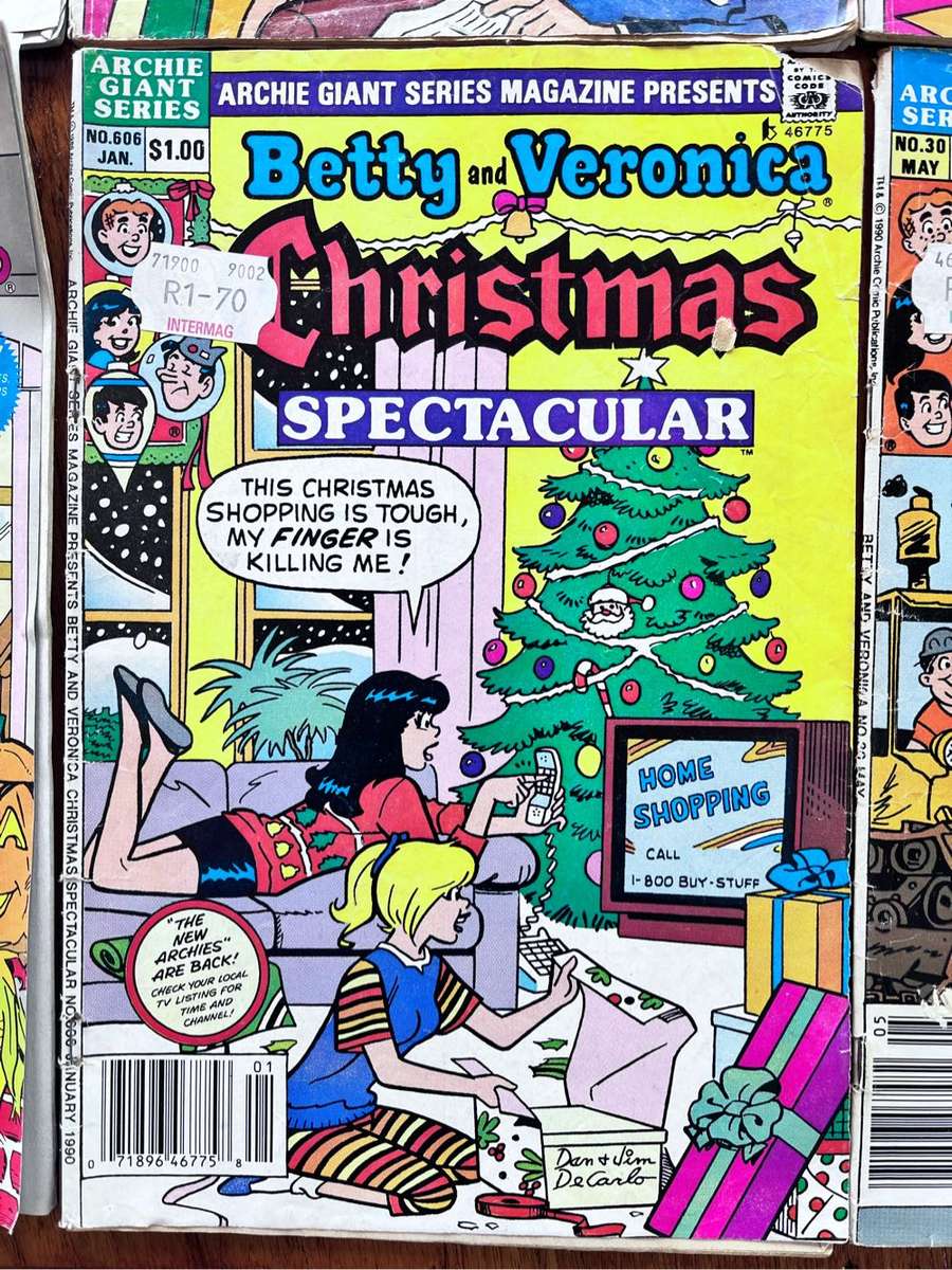 6 Betty and Veronica comics - Archie Series early 1990s