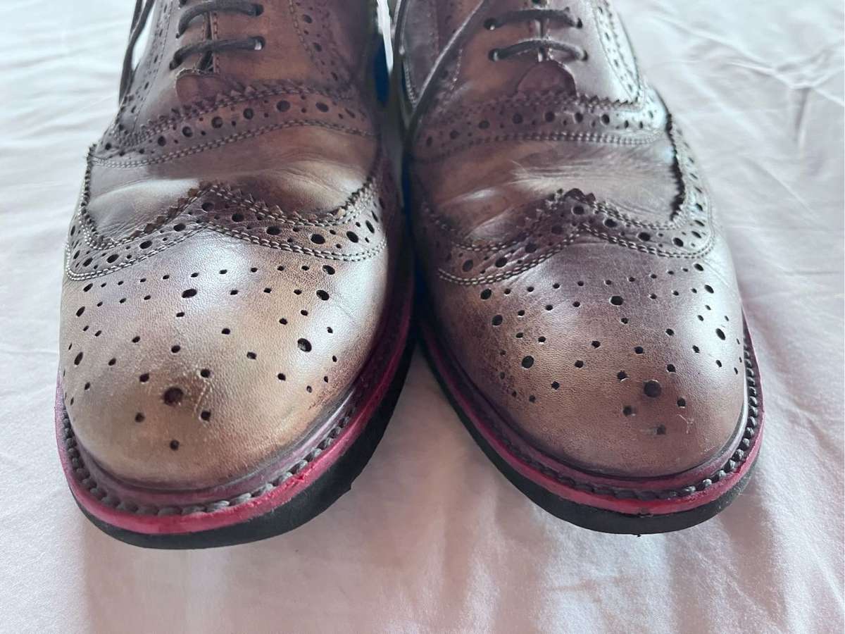 Pringle 100% leather mens shoes (size 10)