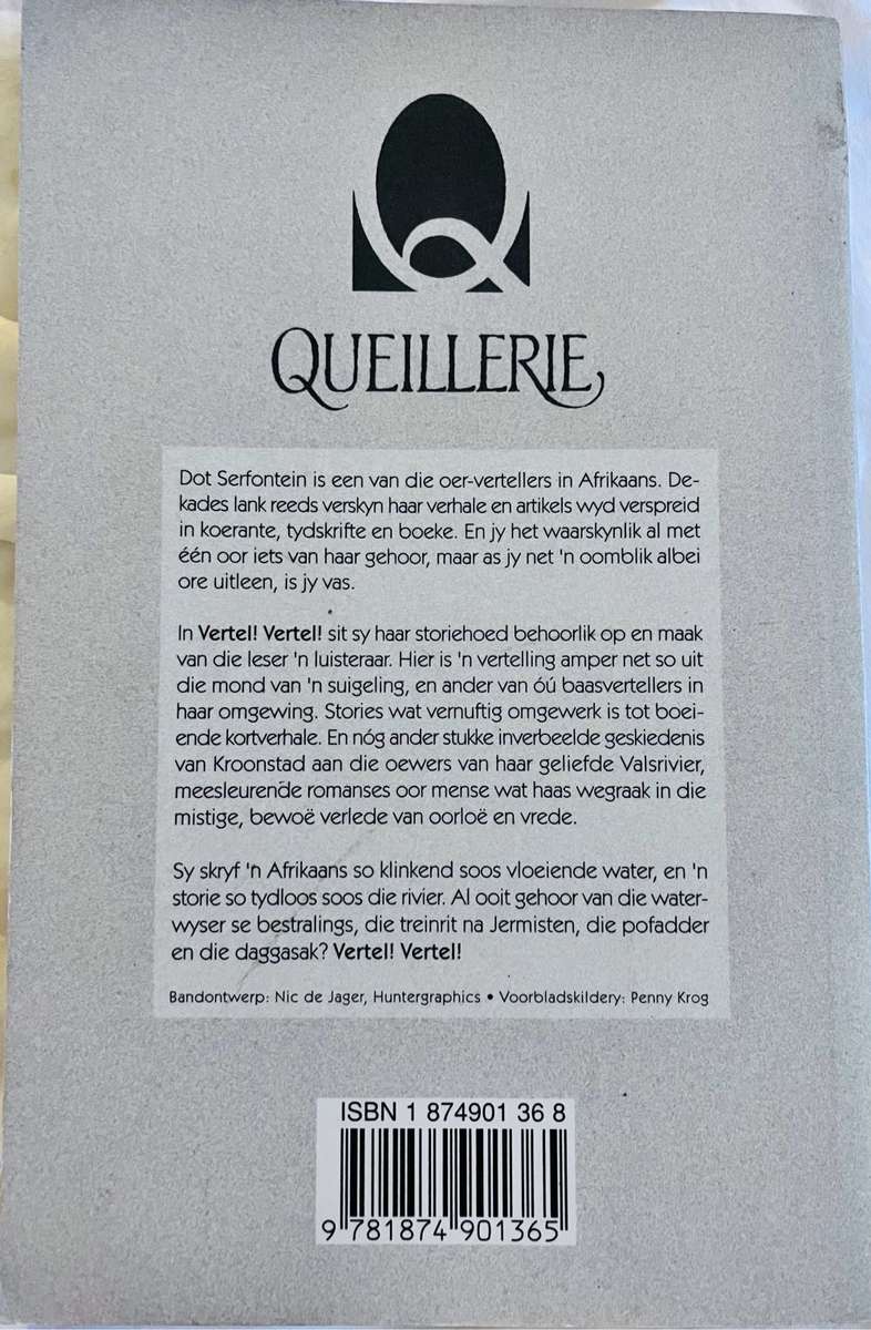 Dot Serfontein - Vertel! Vertel! 9781874901365