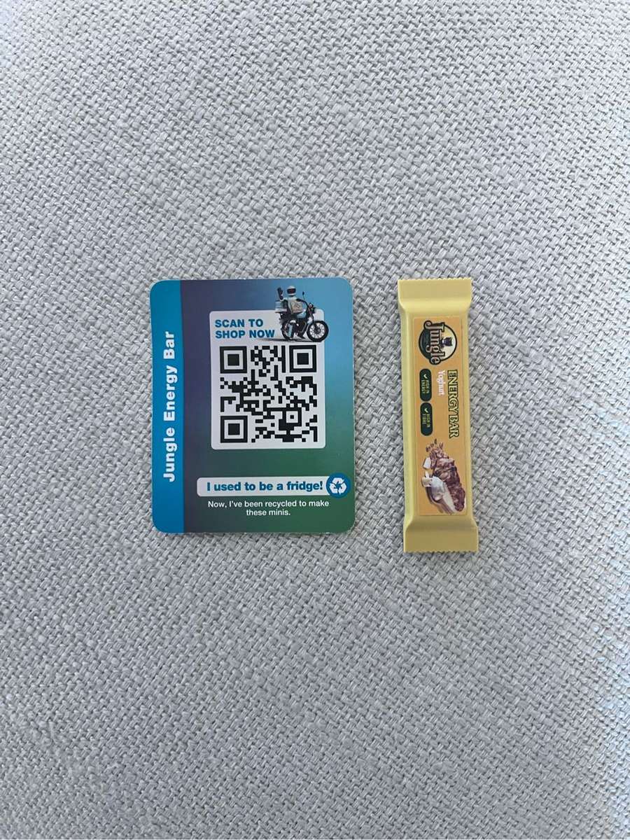 Little Shop Checkers Jungle energy bar (mini toy)