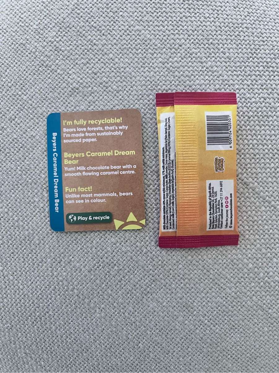 Little Shop Checkers Beyers caramel Dream Bear (mini toy)