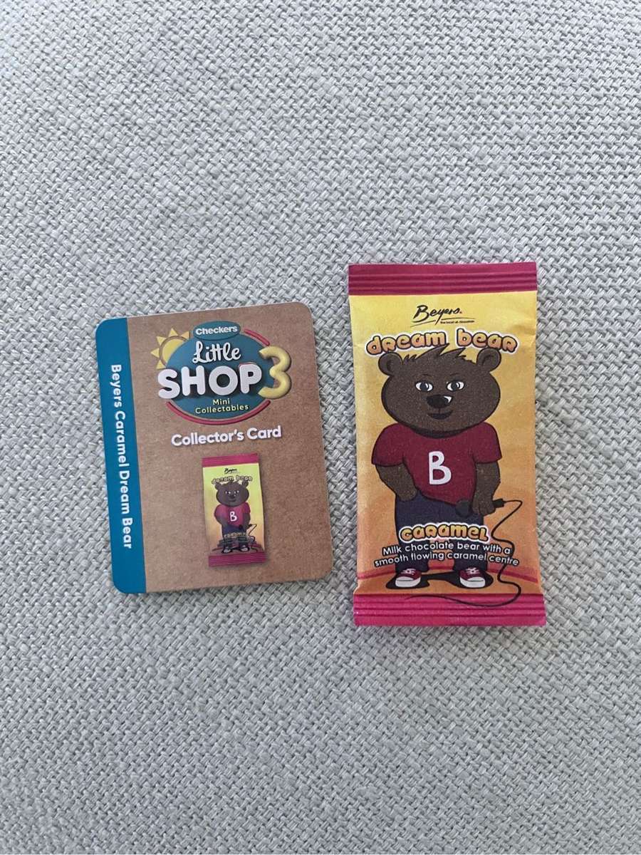Little Shop Checkers Beyers caramel Dream Bear (mini toy)