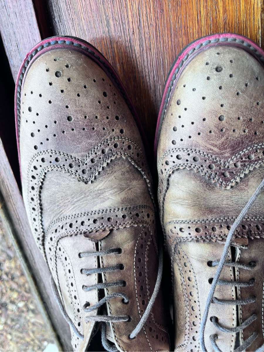 Pringle 100% leather mens shoes (size 10)