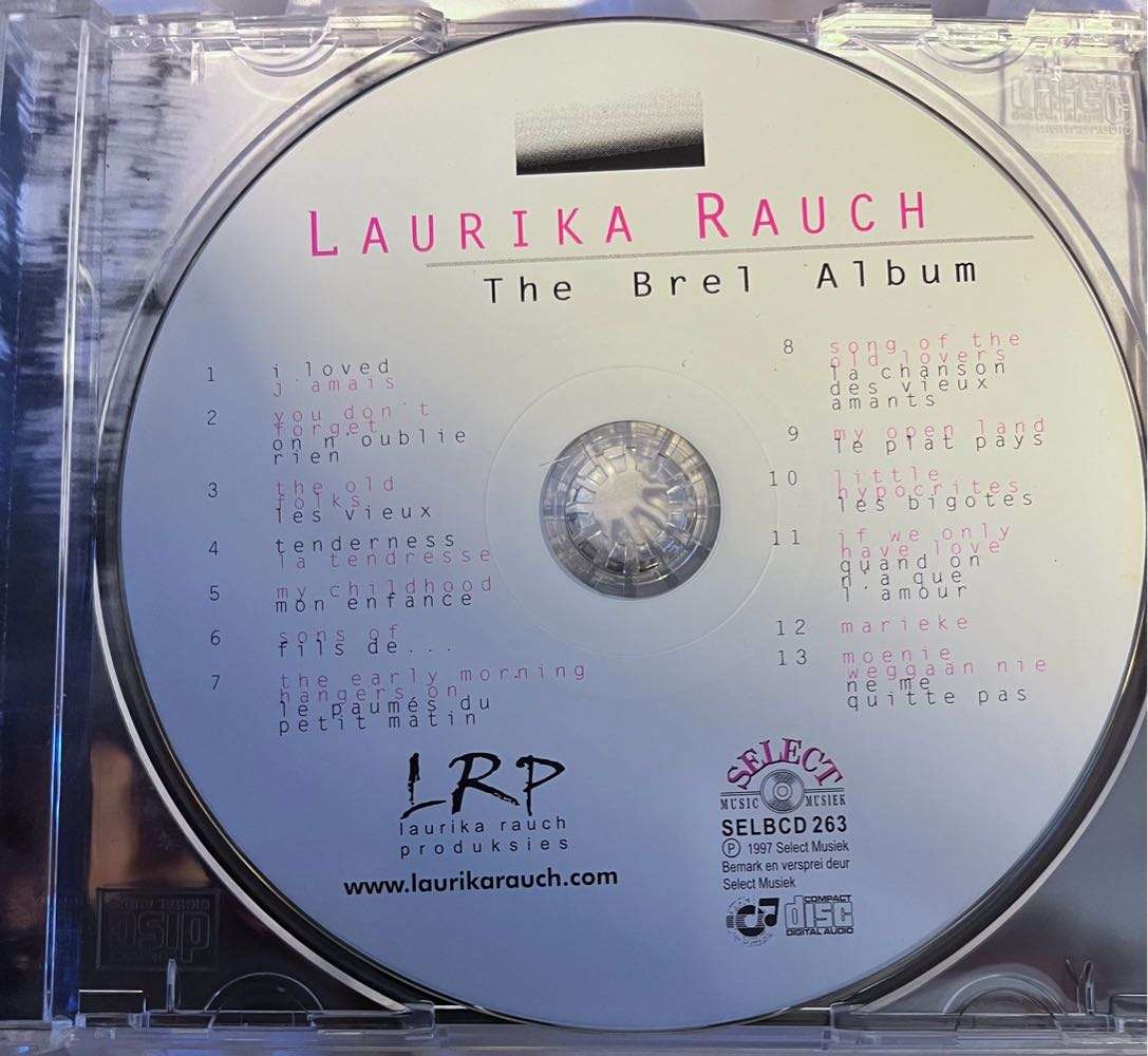 Laurika Rauch - The Brel Album SELBCD263