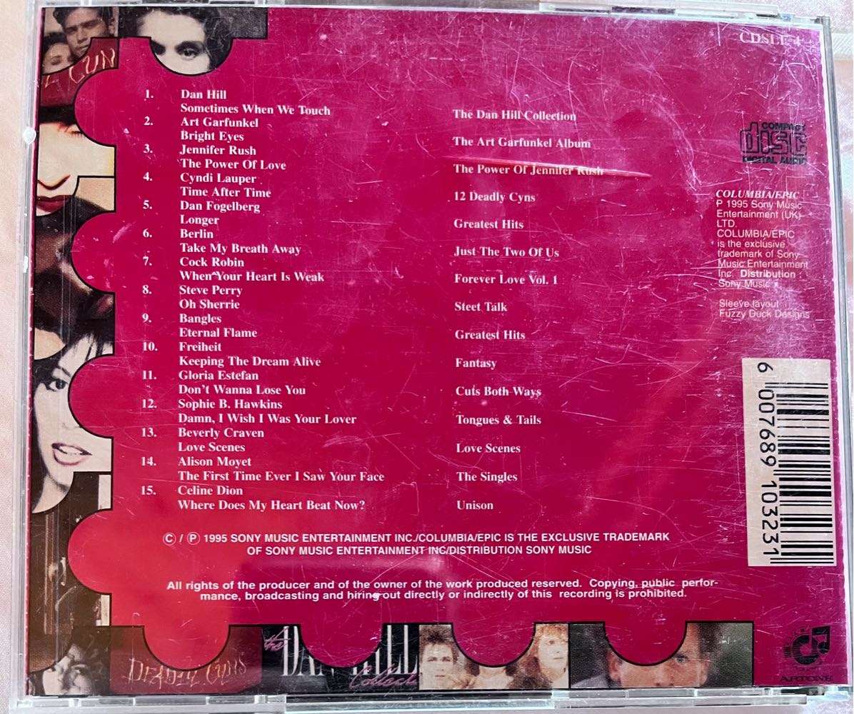 Sony Music Love CDSLE4