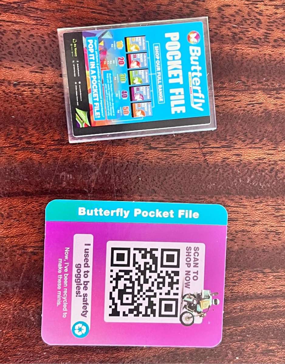 Little Shop Checkers pocket file