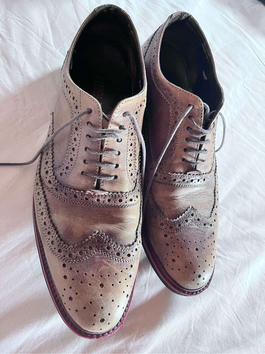 Pringle 100% leather mens shoes (size 10)