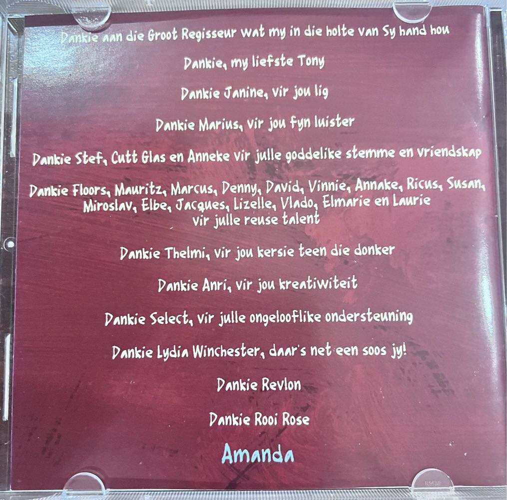 Amanda Strydom - Kerse teen die donker (AMSCD010)