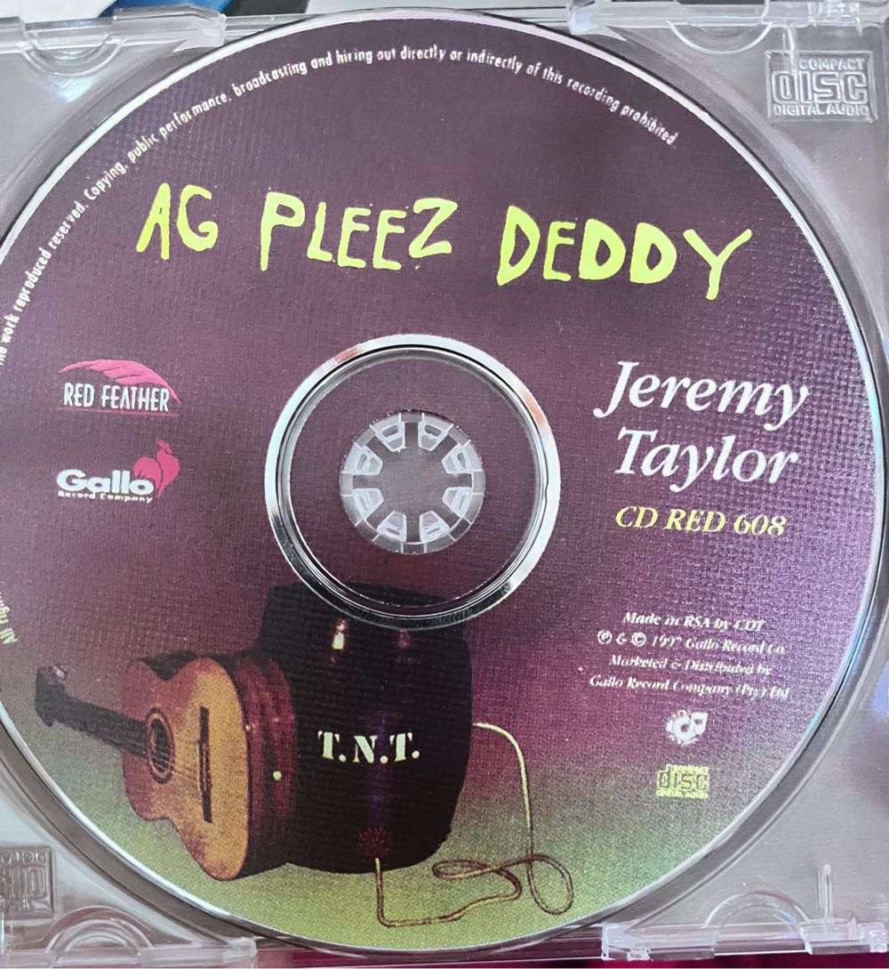 Ag Pleez Deddy - Jeremy Taylor CDRED608