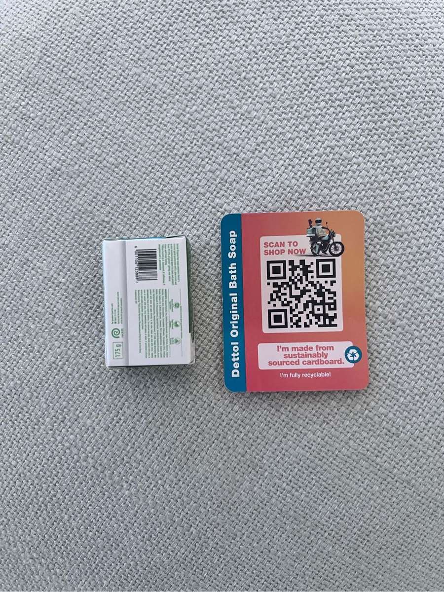 Little Shop Checkers Dettol original bath soap (mini toy)