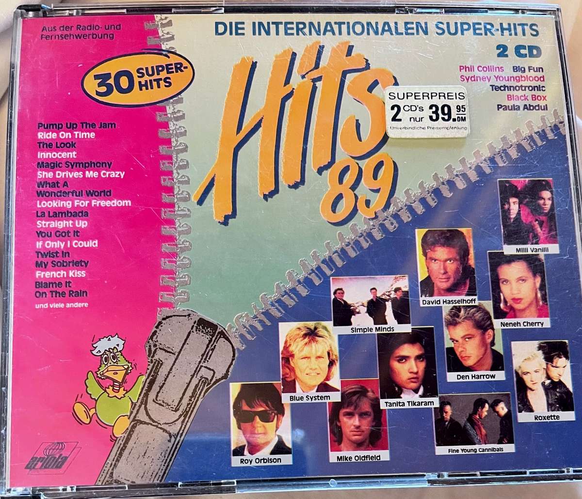 Hits '89 - Die Internationalen Super-Hits - double cd 353590