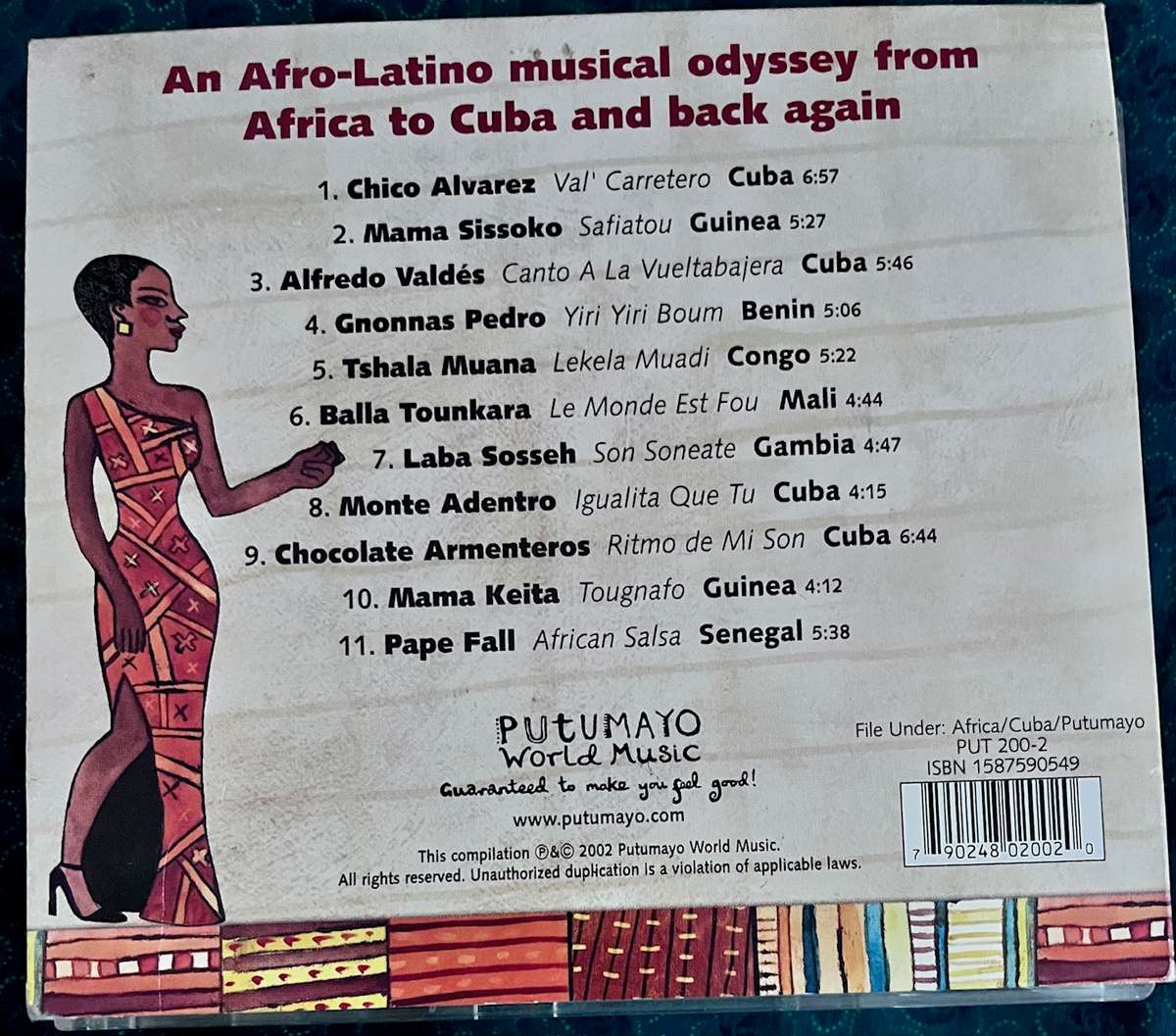 Putumayo Presents Congo to Cuba (PUT 200-2)