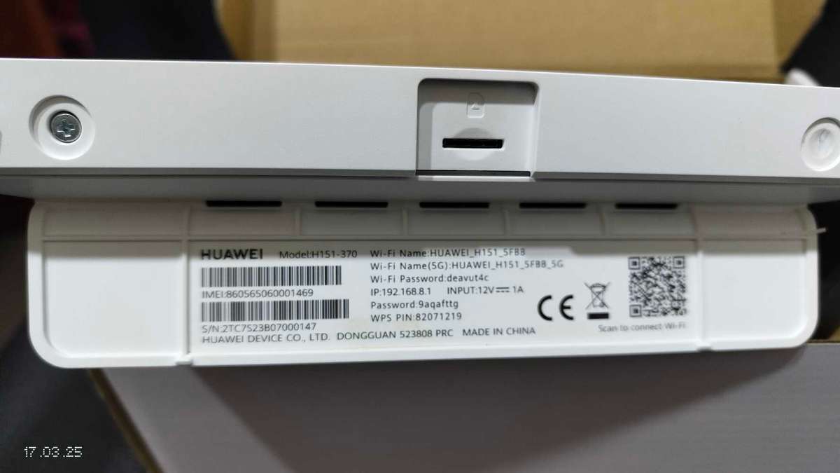 Huawei LTE Router H151-370  open to All Networks