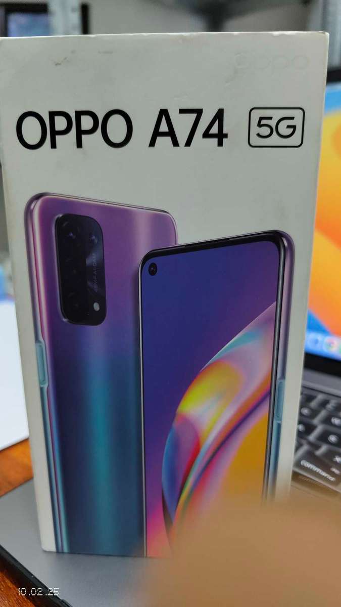 Oppo A74 5G black colour 6gb/128gb (Pre Owned)