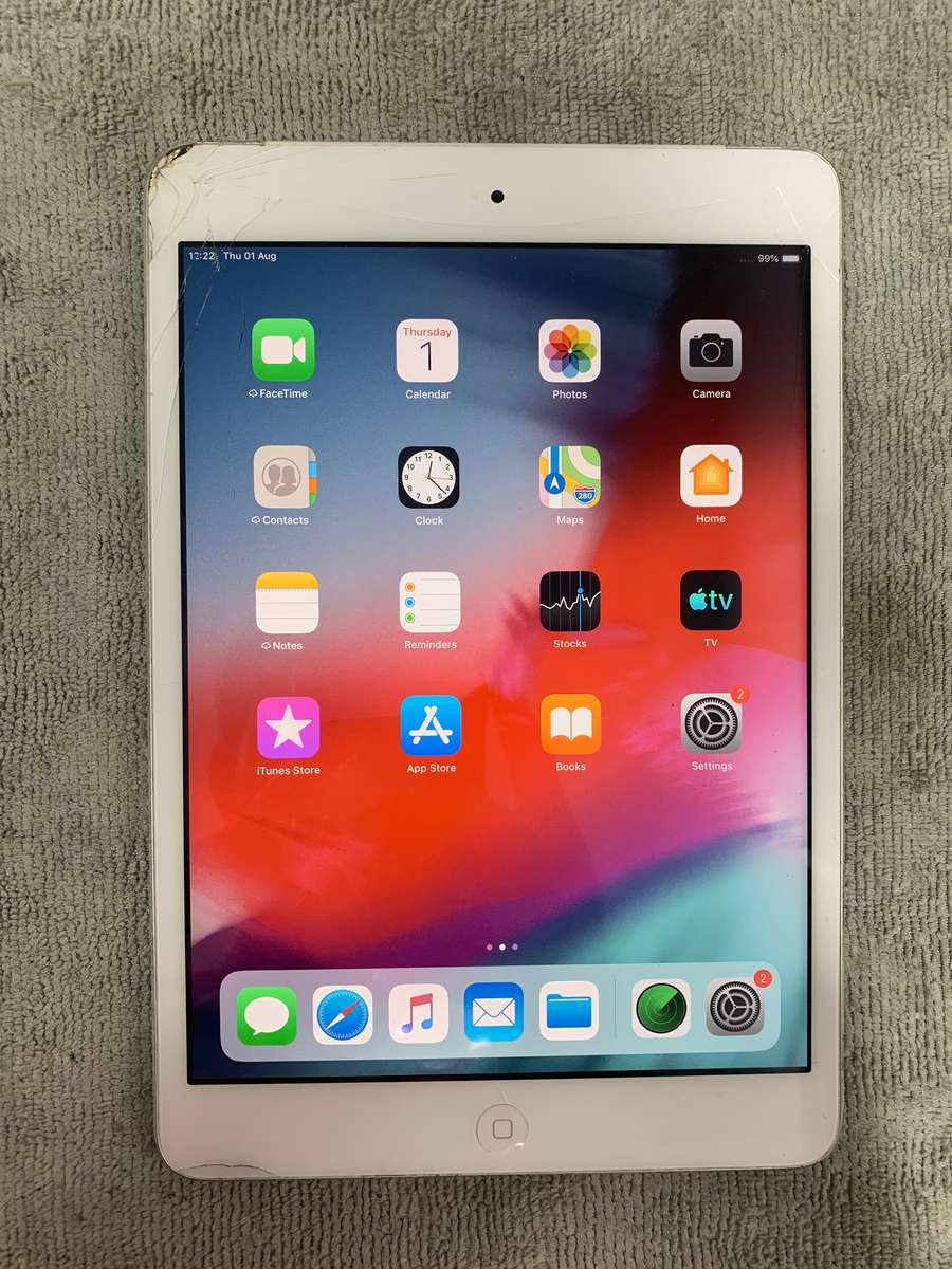 ipad mini 2 16GB wifi Cellular Touch Cracked