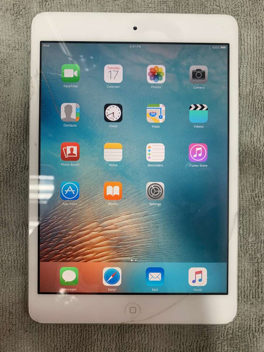 iPad MINI 16GB WIFI ONLY Cracked  TOUCH