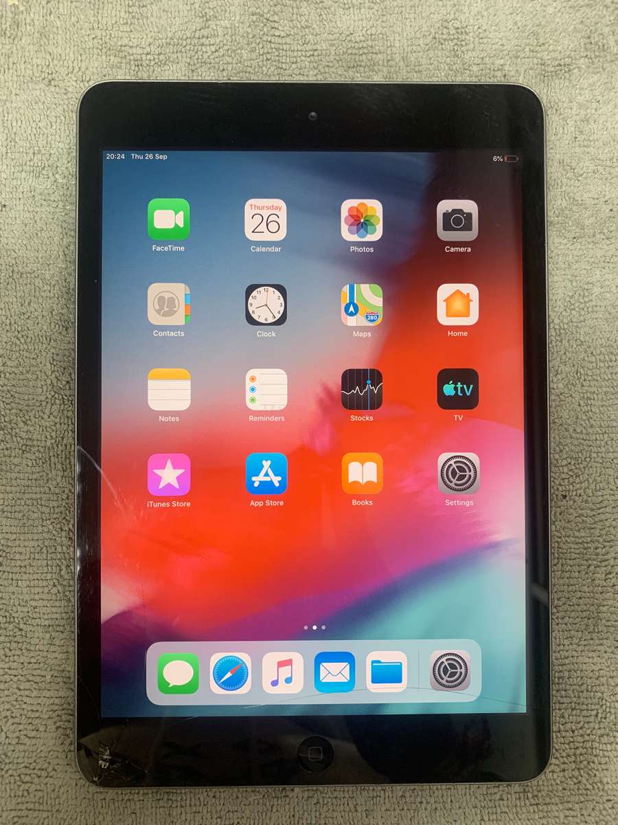 ipad mini 2 16GB Wifi only (Touch Cracked)