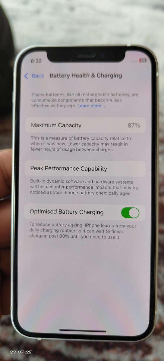 iPhone 12 Mini 64GB white colour