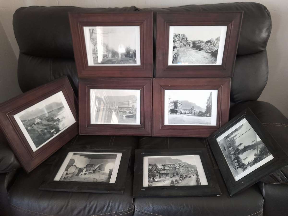 Old pictures of cape town city in frames Please don't bid if you don't want to pay