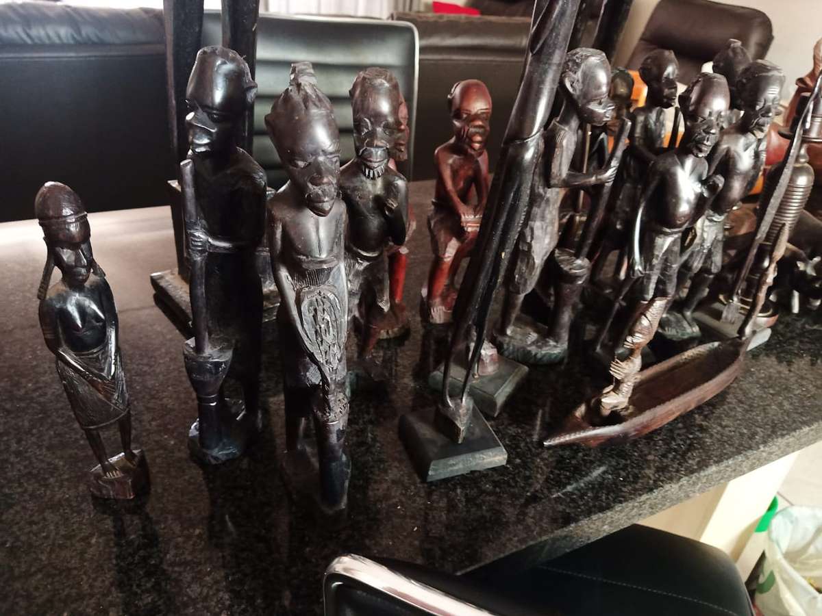 The last of the African Tribal Art Wood as a lot 28