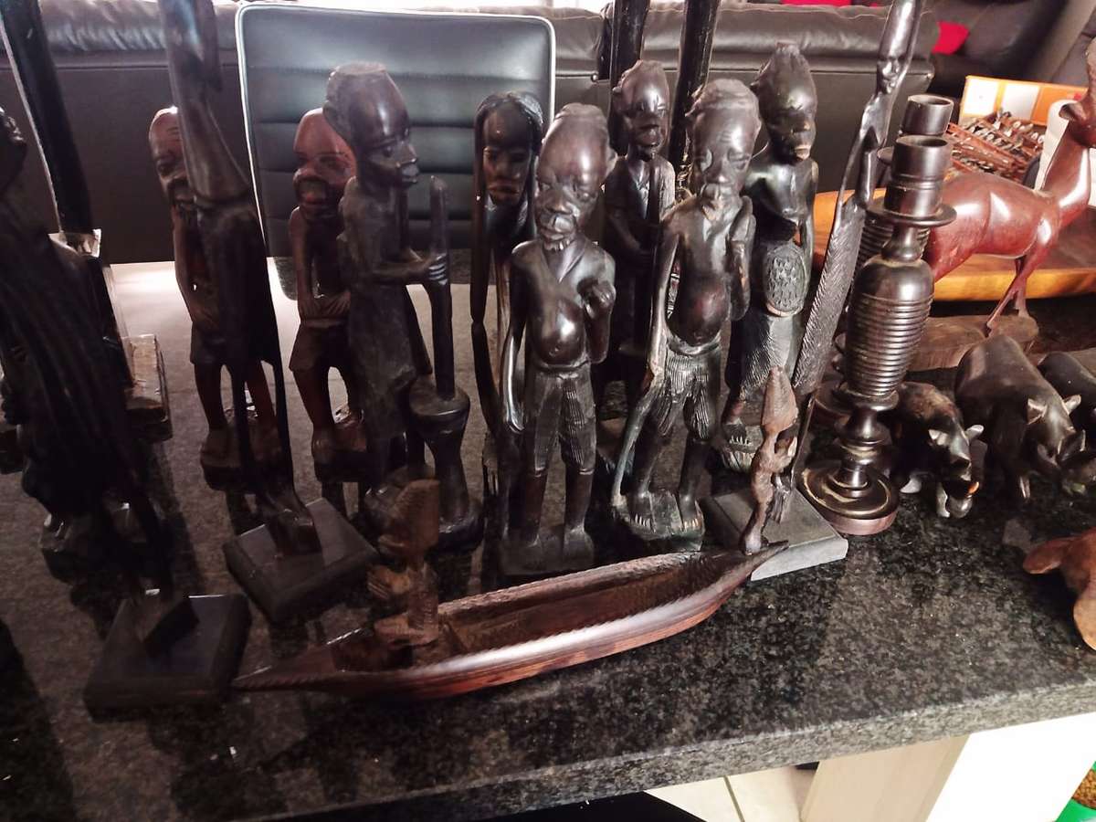 The last of the African Tribal Art Wood as a lot 28