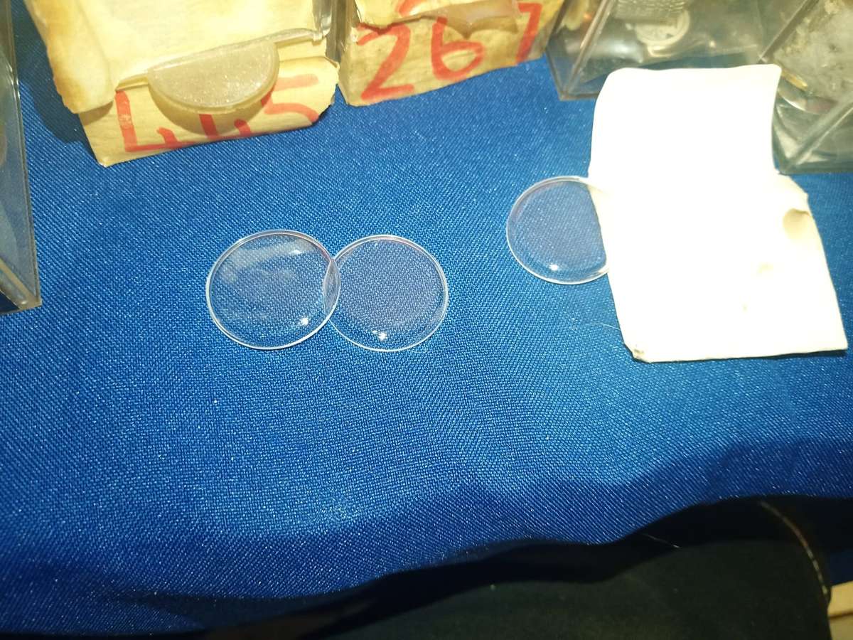 OLD STOCK  Watchmaker Estate Watch Hour & Minute  Hands Watch Glass Watch Spare Parts as a job lot