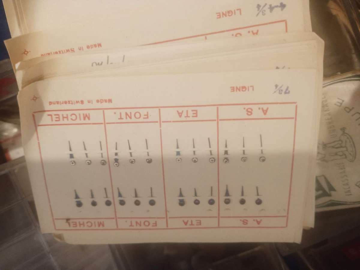 OLD STOCK  Watchmaker Estate Watch Hour & Minute  Hands Watch Glass Watch Spare Parts as a job lot