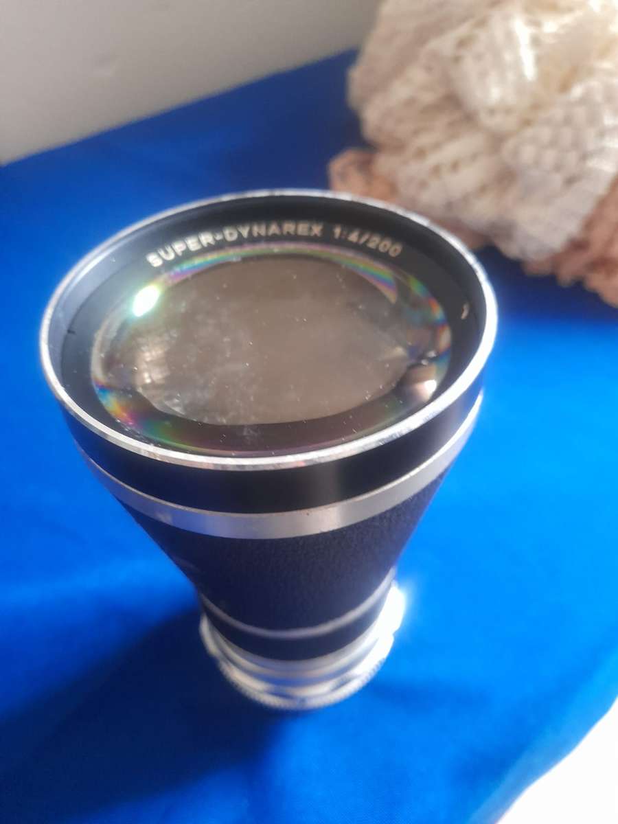 Voigtlander Super-Dynarex 1:4 / 200mm Camera Lens