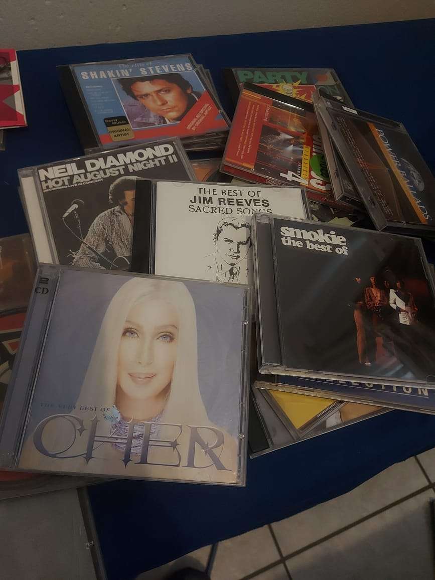 Reduced to clear 80 CD Bargain Lot Used Condition Bid for the lot