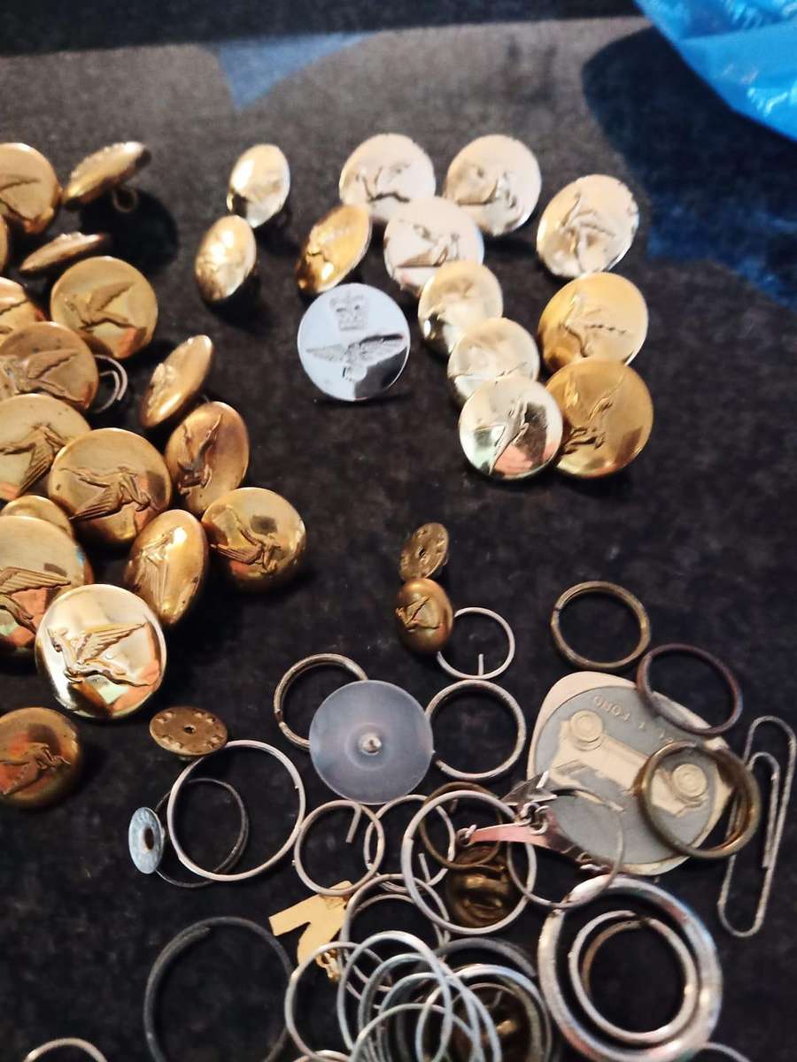 Lot of South African badges and buttons