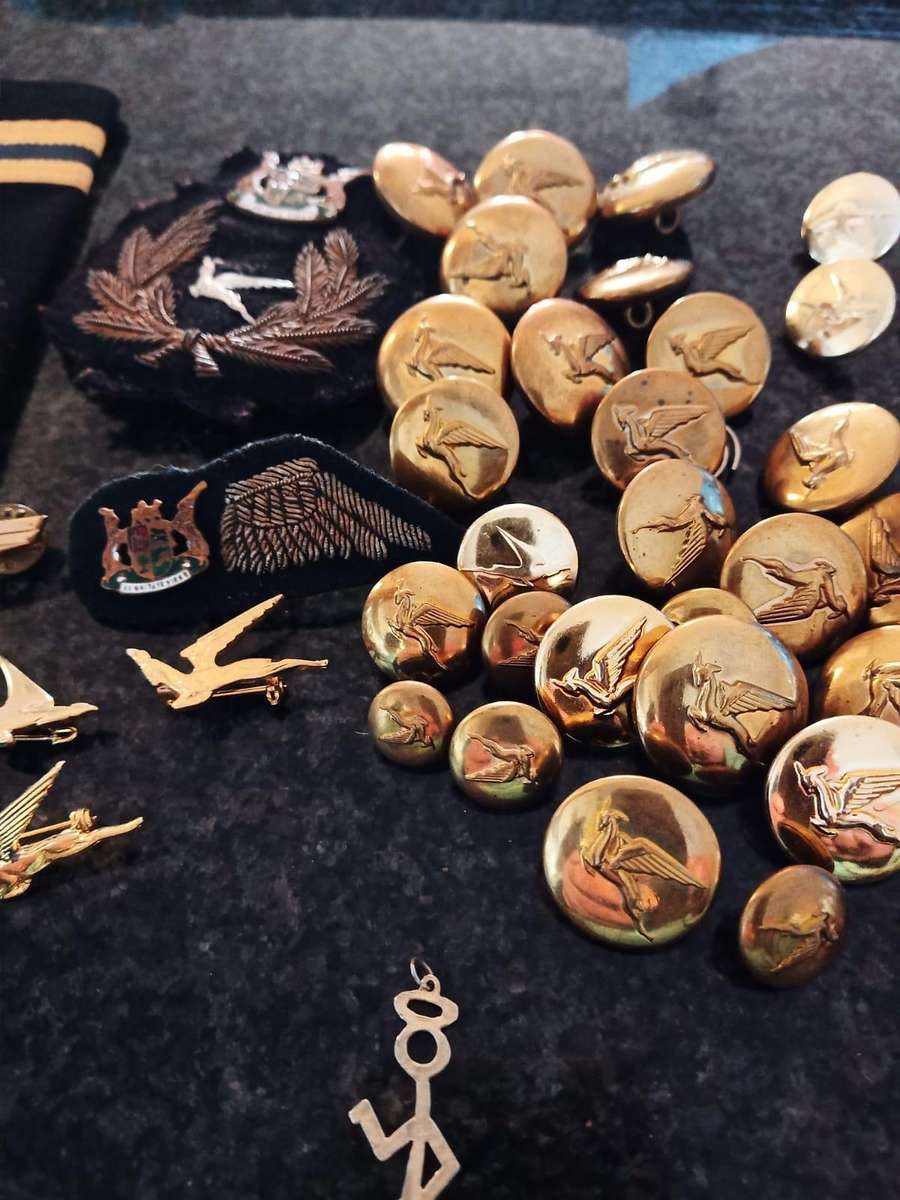 Lot of South African badges and buttons