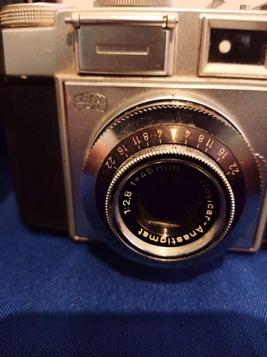 Old Vintage Folding Camera and Old Zeiss Ikon plus Kowa 3.5/150 Six Lens All for one bid