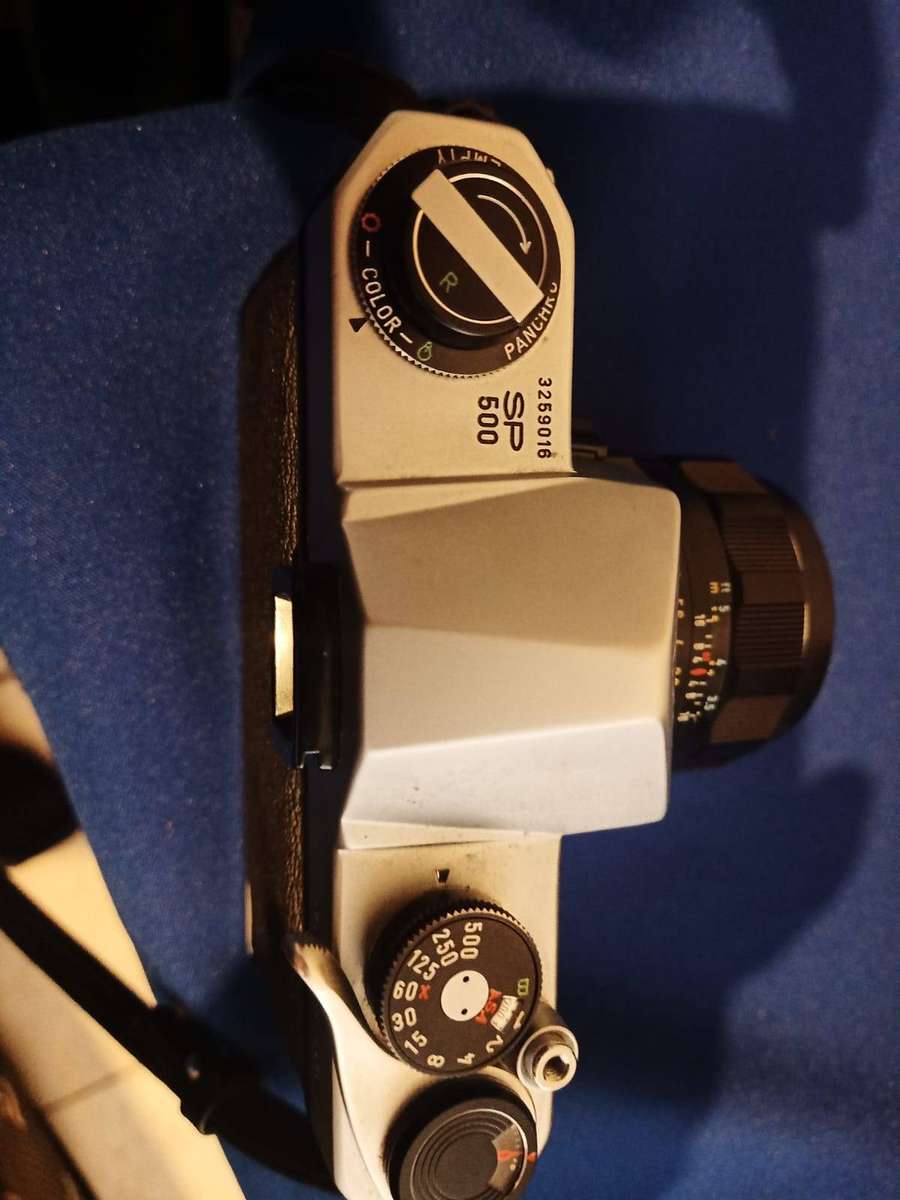 Pentax Spotmatic SP 35mm film SLR camera Asahi Super-Takumar 1:1.8/55