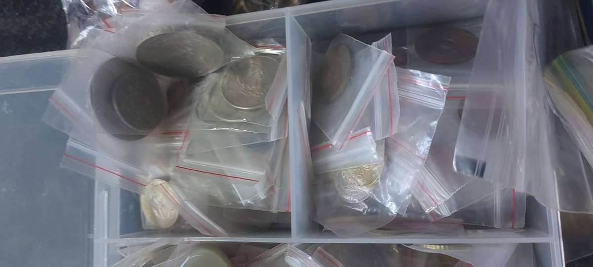 On offer is a superb selection of Thousands of coins and notes found from a deceased estate