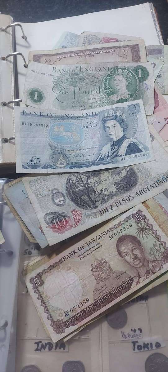 On offer is a superb selection of Thousands of coins and notes found from a deceased estate