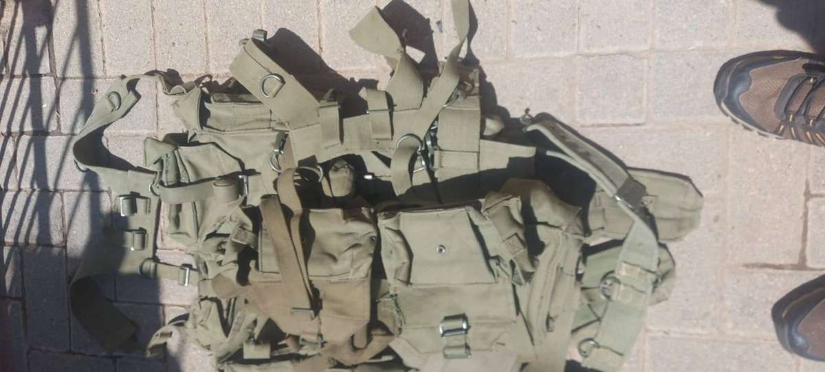 Joblot border war period webbing as a lot